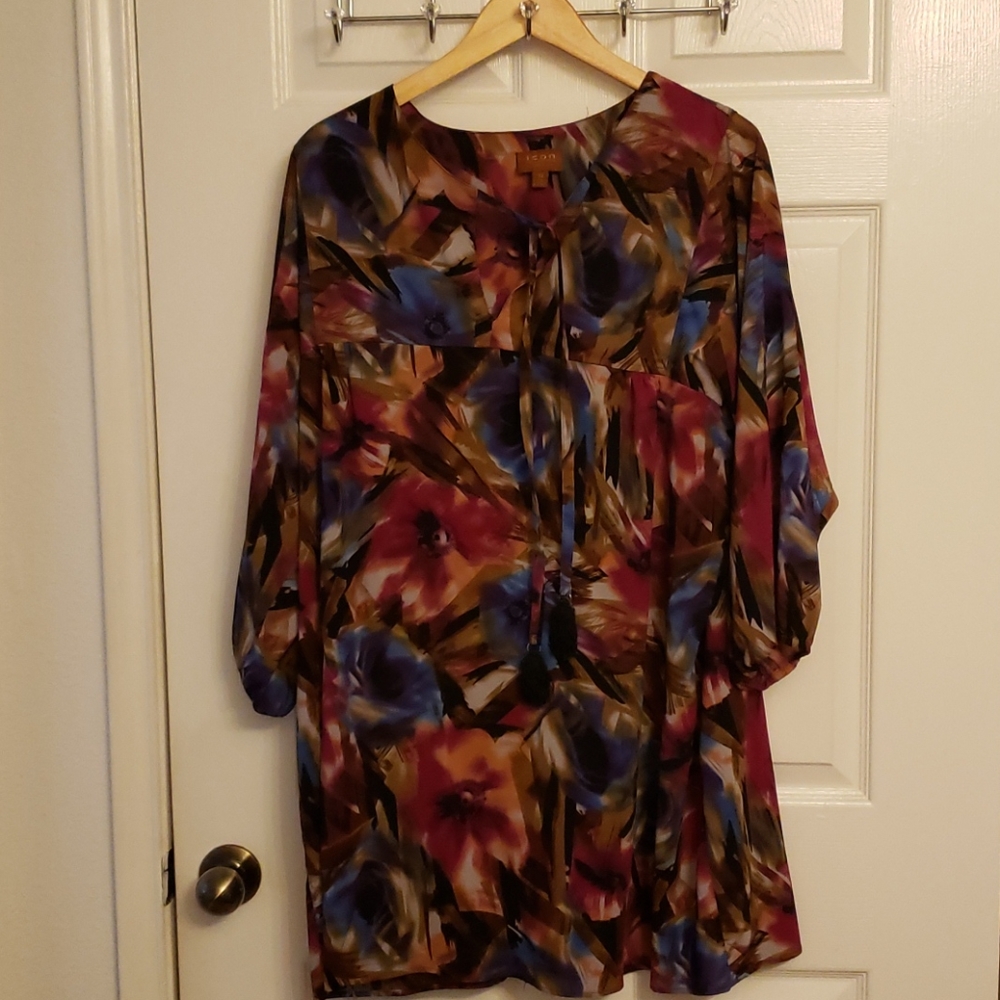 Lane Bryant Watercolor Tunic